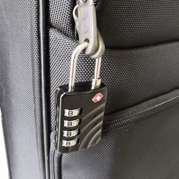 TSA approved 4 digit combination lock-5 TSA 批准的 4 位密码锁 - 5