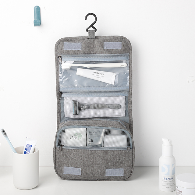 16280BAC Travelsky 最优惠价格化妆品旅行袋，带 1 个 PVC 袋和 2 个机甲袋