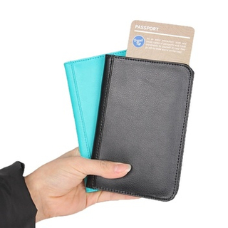 13597 Travelsky 热销个性化旅行 PU 皮革 Rfid 护照钱包