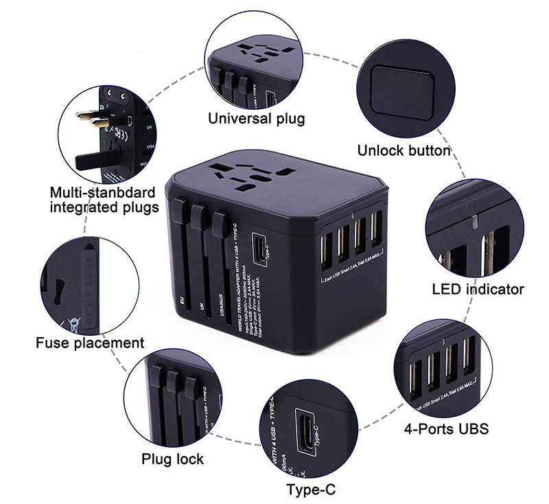 Universal travel adapter-2 通用旅行适配器-2